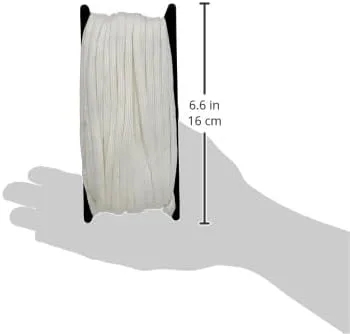 Coghlan's Braided Nylon Poly Cord White 50 Foot