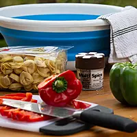 Coghlan’s Multi-Spice Shakers – Compact 6-in-1 Seasoning Containers for Camping, Travel, BBQ & Everyday Cooking – Lightweight, Portable, Mess-Free Design – Made in USA Multi-Spice 1 Pack