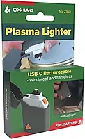 Coghlan’s Plasma Lighter – USB-C Rechargeable, Windproof Flameless Arc with LED Light