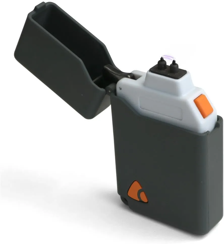 Coghlan’s Plasma Lighter – USB-C Rechargeable, Windproof Flameless Arc with LED Light