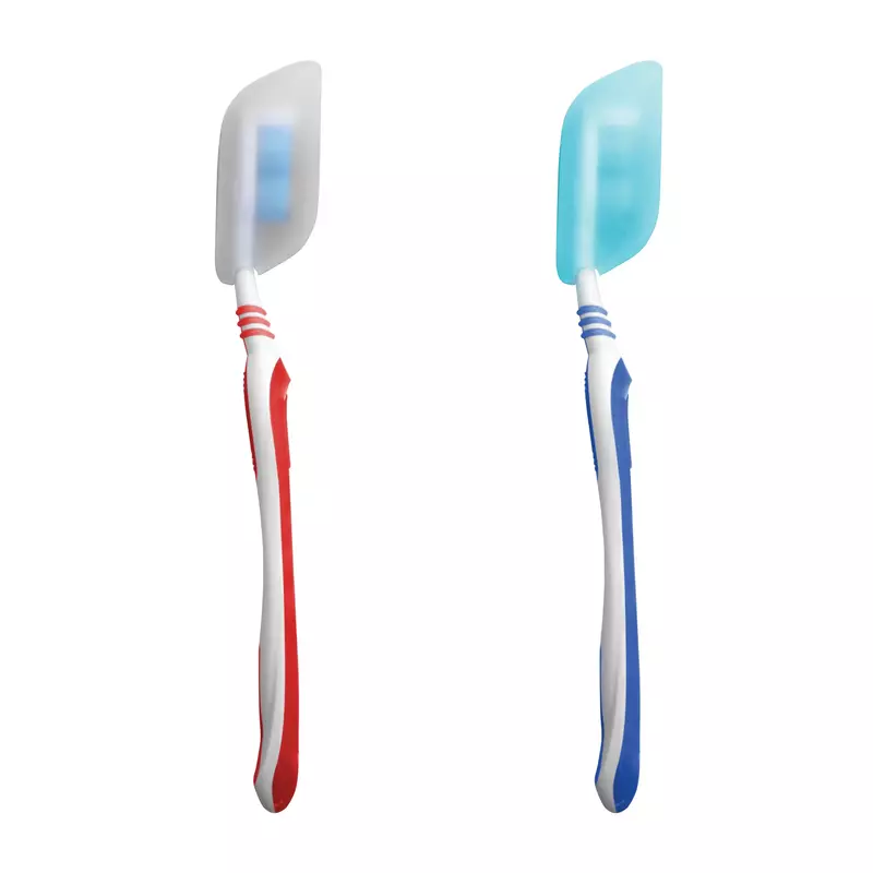 Coghlan's Silicone Toothbrush Covers, One Size, Blue/White, 2-Pack