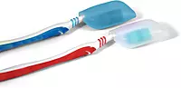 Coghlan's Silicone Toothbrush Covers, One Size, Blue/White, 2-Pack