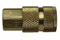 Coilhose Pneumatics 140 1/4-Inch Body Size, Coilflow ARO Interchange Coupler, 1/4-Inch NPT, Female 1/4" FNPT
