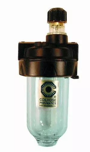 Coilhose 4oz Capacity Volume, Coilhose 1/4" NPT, 150psi Heavy Duty Series Lubricator