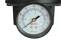 Coilhose Pneumatics 8804GH Heavy Duty Series Regulator, 1/2-Inch Pipe Size with Gauge and High Pressure Spring (0-200 PSI)