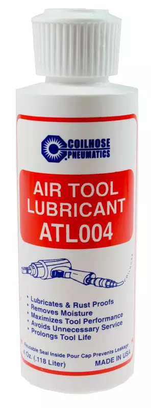 Coilhose Pneumatics ATL004 Air Tool Lubricant, 4-Ounce Bottle