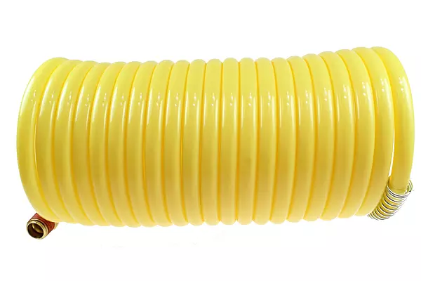 Coilhose Pneumatics N14-17B Coiled Nylon Air Hose, 1/4-Inch ID, 17-Foot Length with (2) 1/4-Inch Swivel Fittings