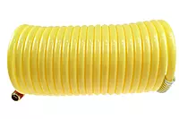 Coilhose Pneumatics N14-17B Coiled Nylon Air Hose, 1/4-Inch ID, 17-Foot Length with (2) 1/4-Inch Swivel Fittings