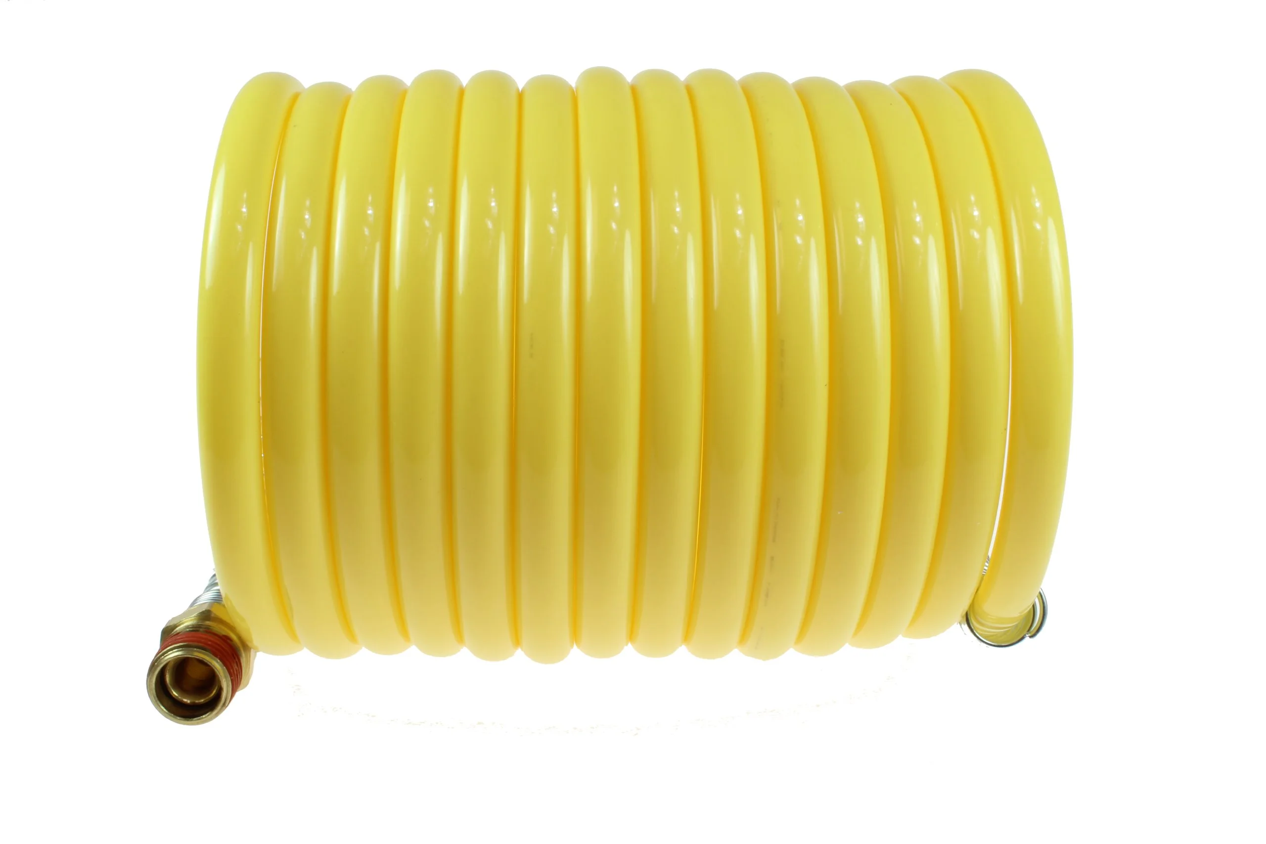 Coilhose Pneumatics Nylon Self-Storing Air Hose 27468 1/4in x 12ft with Swivel Fitting