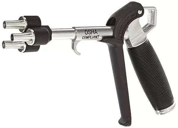 Coilhose Pneumatics TYP-3800MJ Typhoon High Volume Blow Gun, 3/8-Inch NPT with Multi Jet Tip