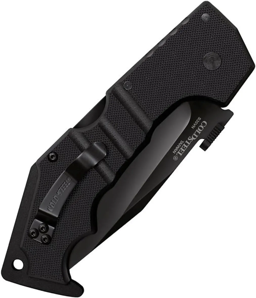 Cold Steel AK-47 3.5" S35VN Razor-Sharp Clip Point Blade 5.5" G-10 Handle Tactical Folding Knife withTri-Ad Lock