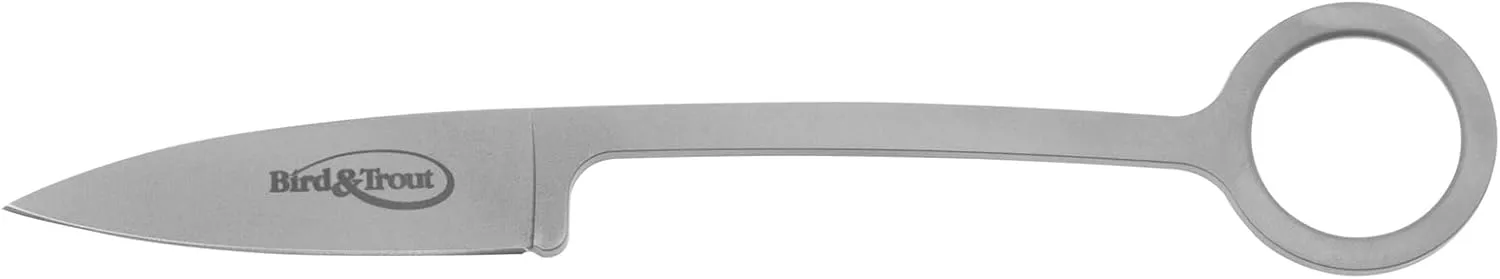 Cold Steel Bird & Trout 2.25" Compact Lightweight Durable Japanese AUS8A Stainless Steel Fixed Blade Drop Point Outdoor