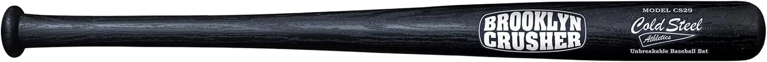 Cold Steel Baseball Bat Brooklyn Crusher (92BSS), Black 29 inch