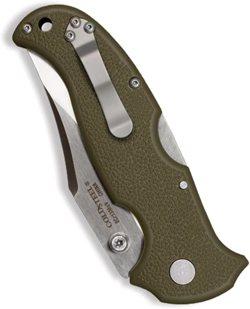 COLD STEEL Bush Ranger Lite 3.5" 8Cr13MoV Folding Knife with GFN Handle and Rocker Lock