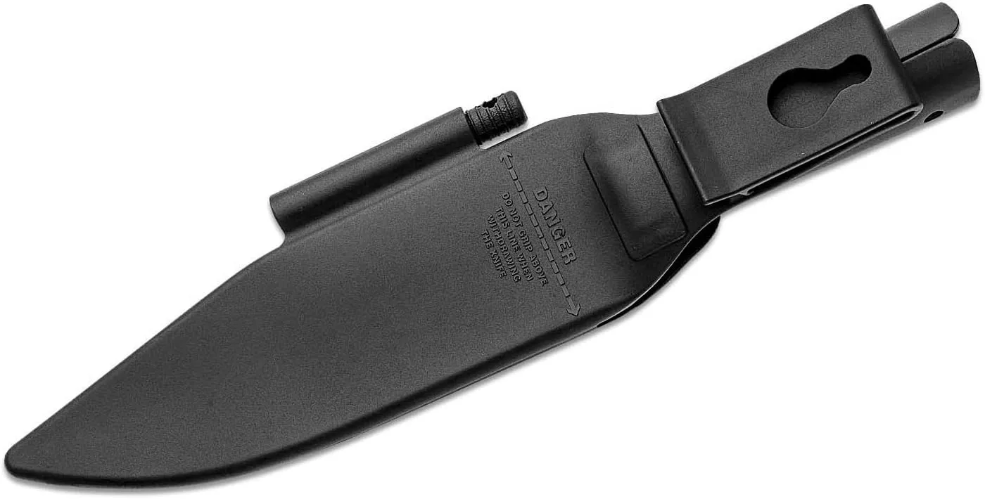 Cold Steel Bowie Blade Bushman Durable Resistant 7" SK-5 High Carbon Fixed Blade Outdoor Survival Hunting Knife