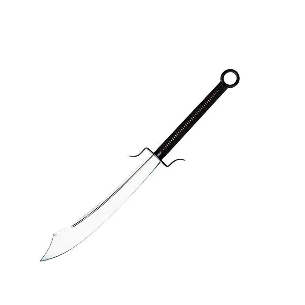 Cold Steel Chinese War Sword with Leather Scabbard,Black