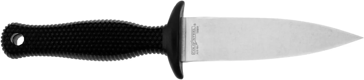 Cold Steel Counter TAC II 3-3/8" Japanese AUS8A withStonewash Finish Spear Point Fixed Blade Multi-Purpose Tactical Game