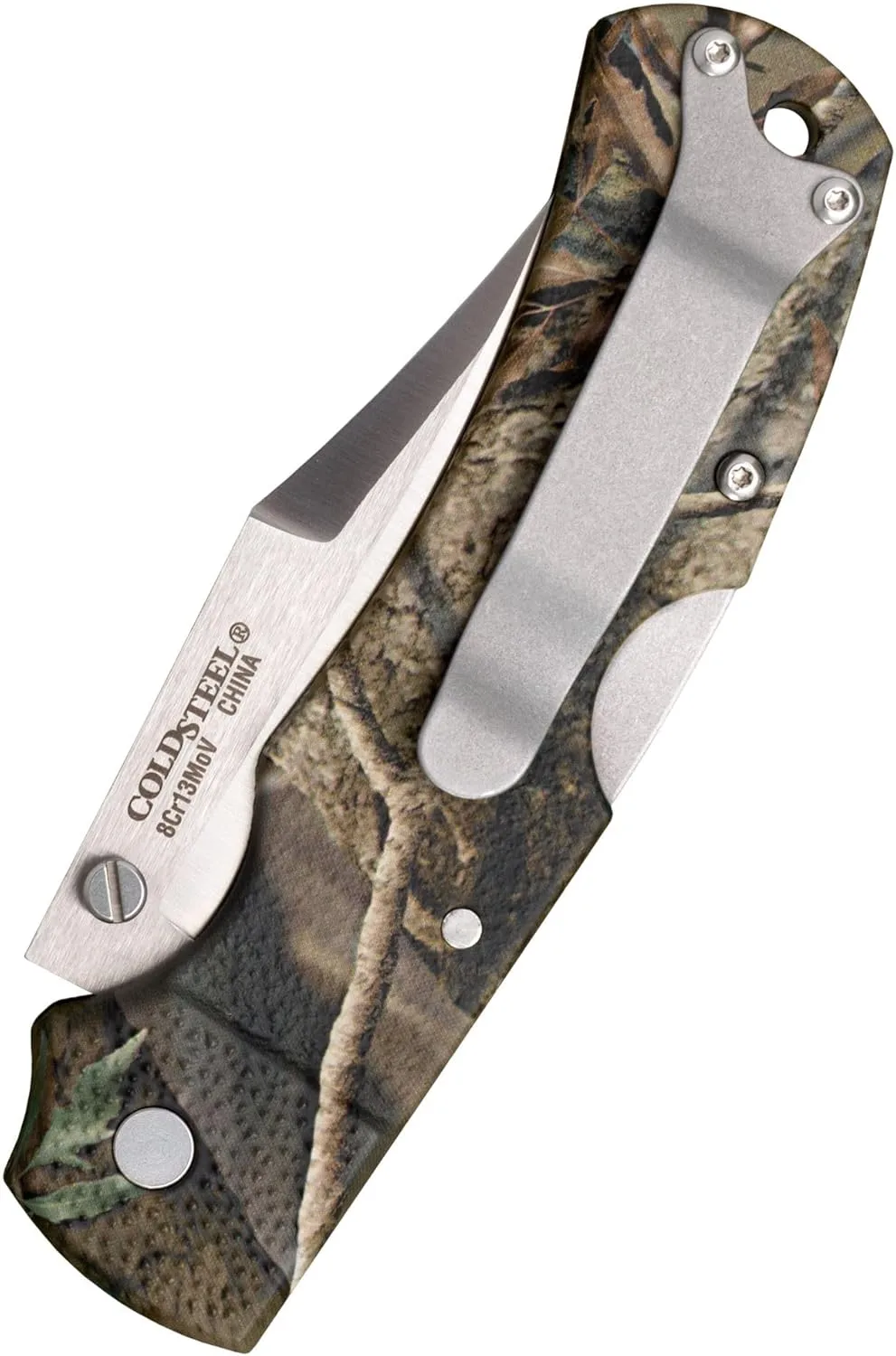 Cold Steel Double Safe Hunter Folding Knife (Camouflage) - 3.5" Blade