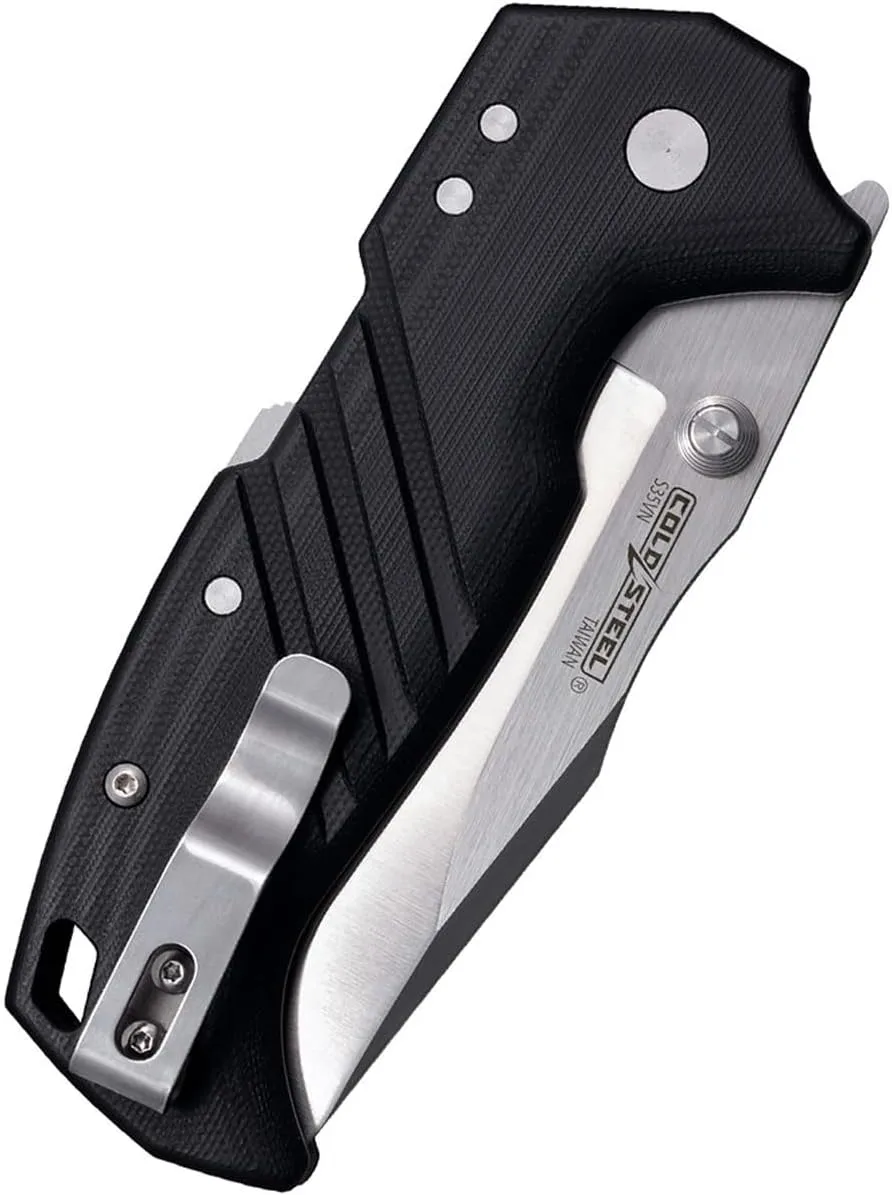 Cold Steel Engage 3.5" S35VN Steel Razor-Sharp Blade 4.7" G-10 Handle Everyday Carry Tactical Pocket Folding Knife withAtlas