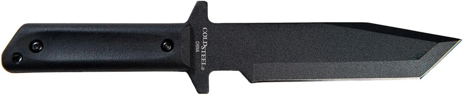 Cold Steel G.I. Tanto 7" Durable 1055 Carbon Steel Fixed Blade Tactical Outdoor Throwing Knife