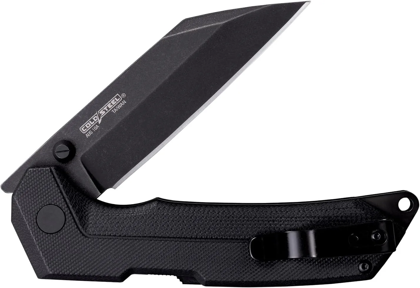 Cold Steel Karve 3.75" AUS10A Razor-Sharp Blade 4.875" G-10 Handle Everyday Carry Outdoor Tactical Folding Knife w/Atlas Lock