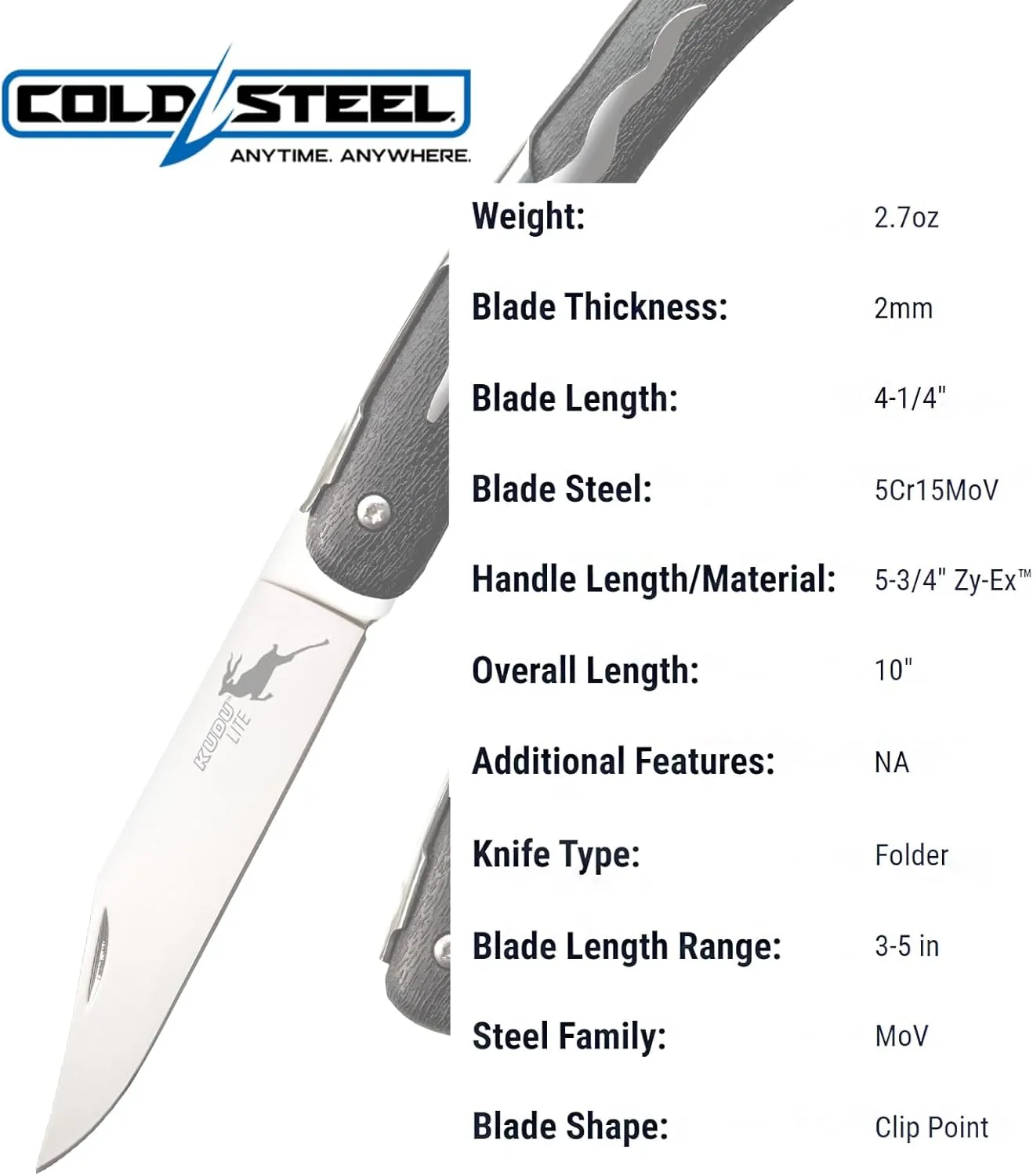 COLD STEEL Kudu Lite Folding Knife