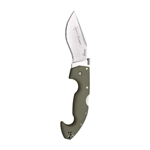 Cold Steel Lynn Thompson Signature Spartan - 4.5" Serrated Blade - S35VN - ODG G-10 Handle