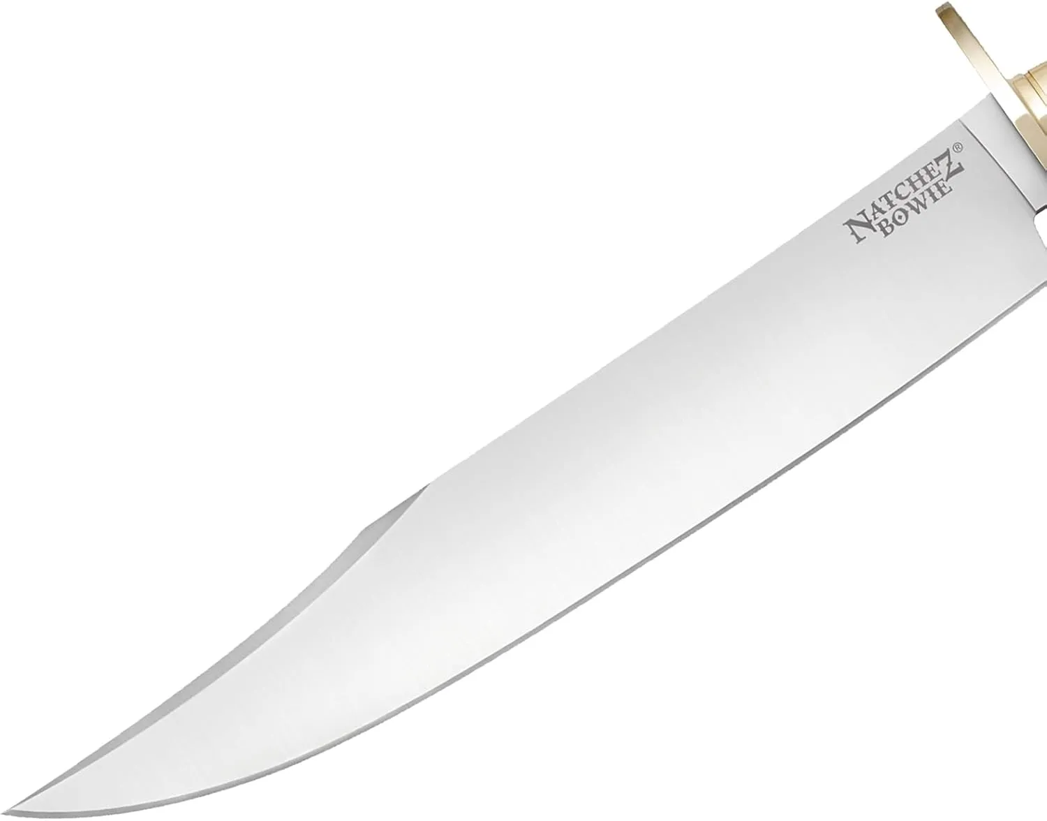 Cold Steel Natchez Bowie 11.5" 4034SS Steel Razor-Sharp Clip Point Blade 5.25" Micarta Handle Fixed Blade Hunting Knife