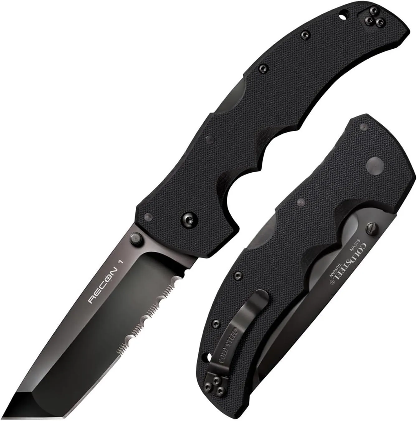 Cold Steel Recon 1 4" S35VN 5.375" G-10 Tactical Folding Knife w/Tri-Ad Lock