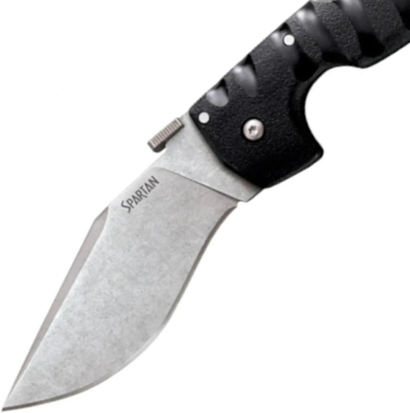 COLD STEEL Spartan 4.5 in Japanese AUS10A Blade Tactical Pocket Folding Knife withTri-Ad Lock and Griv-Ex Handle withSteel