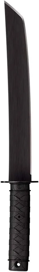 Cold Steel Tactical Tanto Machete 19-3/8" Length, Black, 13", One Size