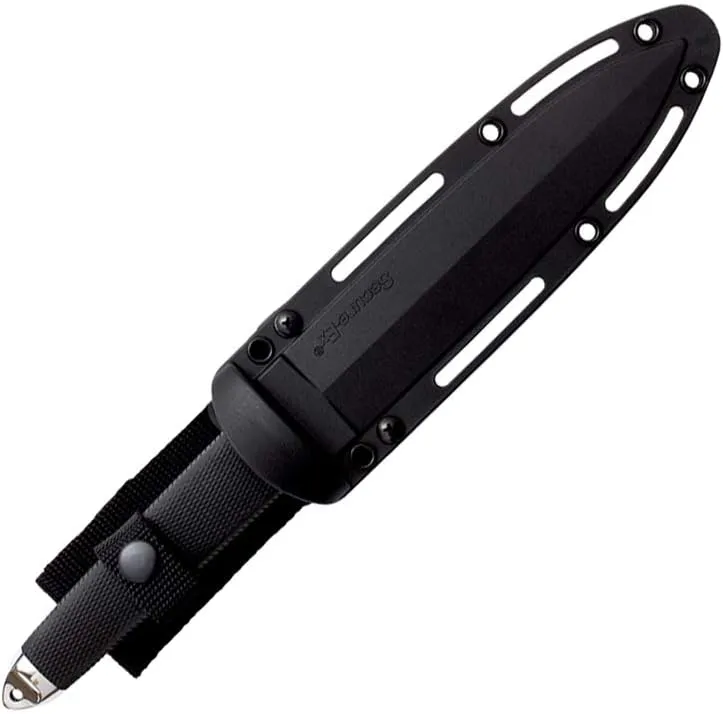 COLD STEEL Tai Pan 7.5" VG-10 San Mai Spear Point Razor-Sharp Blade 5.5" Kray-Ex Handle Fixed Blade Knife w/Secure-Ex Sheath