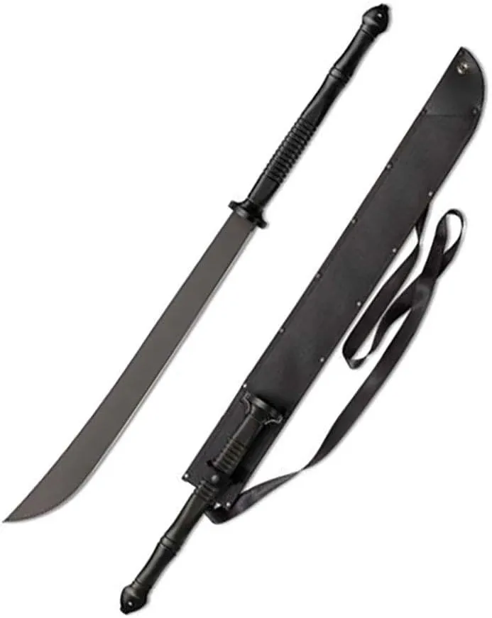 Cold Steel All Purpose Tactical Machete with Sheath, Great for Clearing Brush, Survival - Machete, One Size
