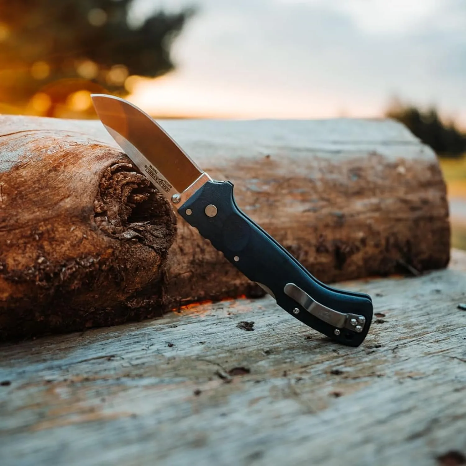 COLD STEEL Ultimate Hunter Folding Knife with S35VN Blade and G-10 Handle