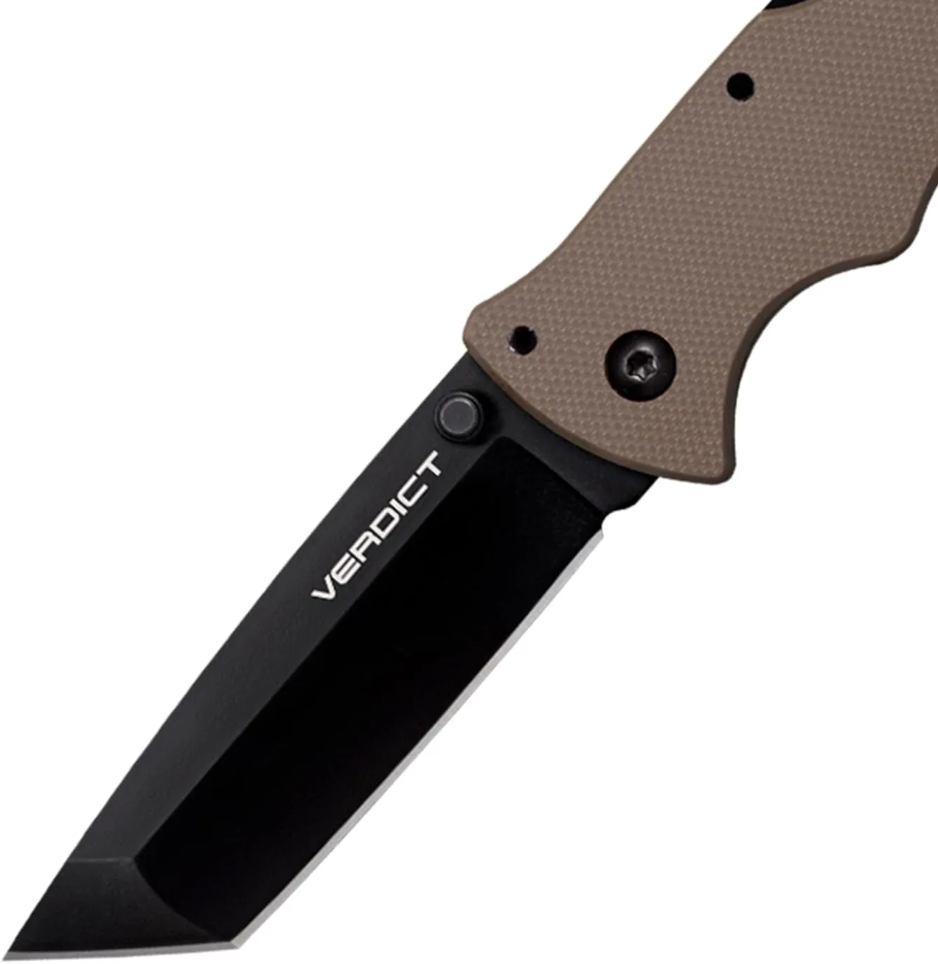 Cold Steel Verdict 3" AUS10A G-10 Handle Folding Knife with Tri-Ad Lock