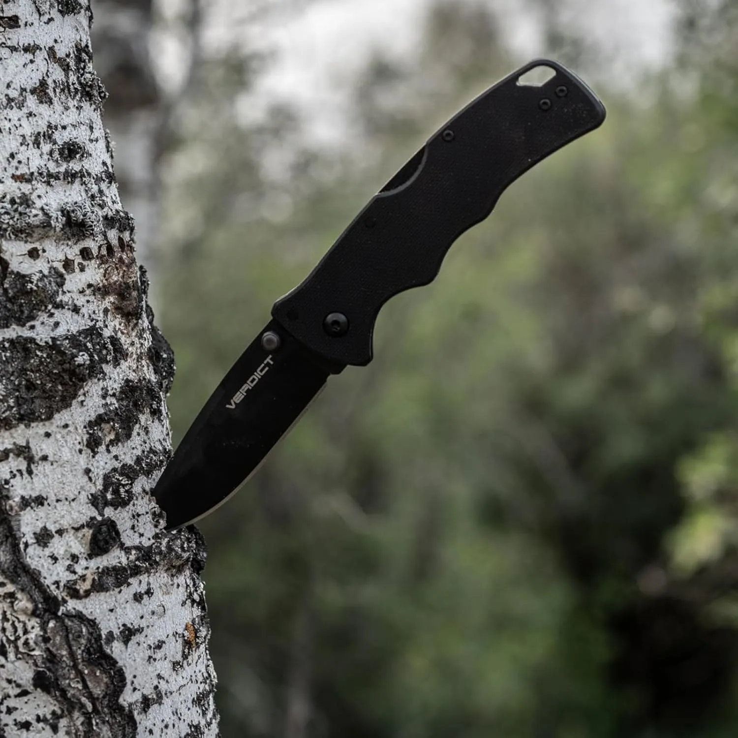 Cold Steel Verdict 3" AUS10A G-10 Handle Folding Knife with Tri-Ad Lock