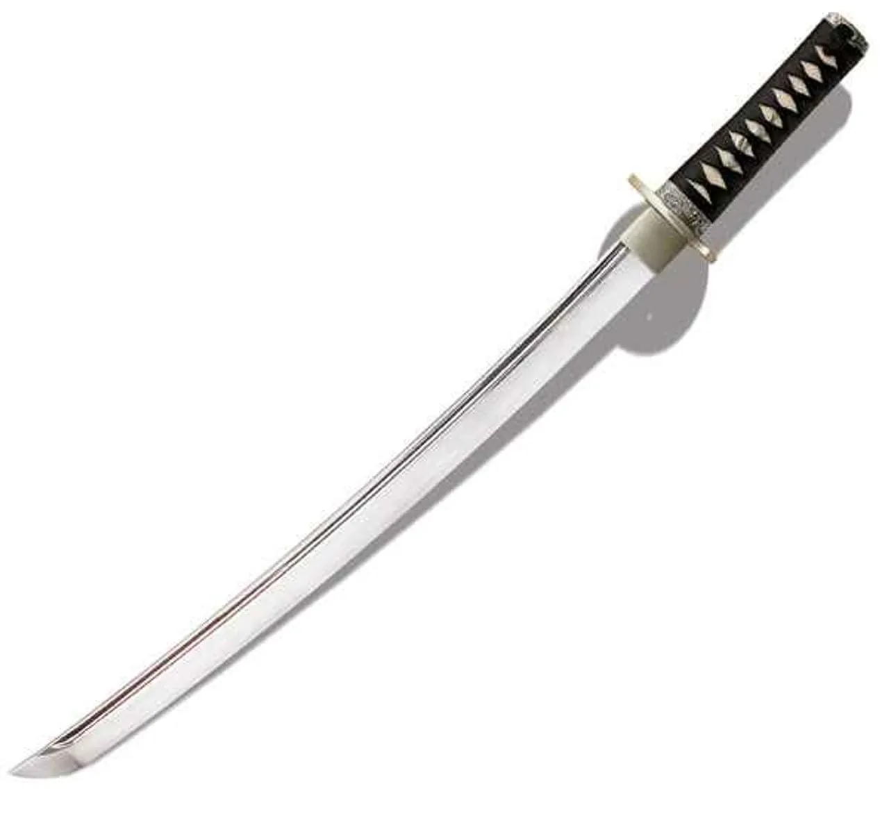 Cold Steel Wakizashi (Emperor Series) - Brass Sword, Black/Silver