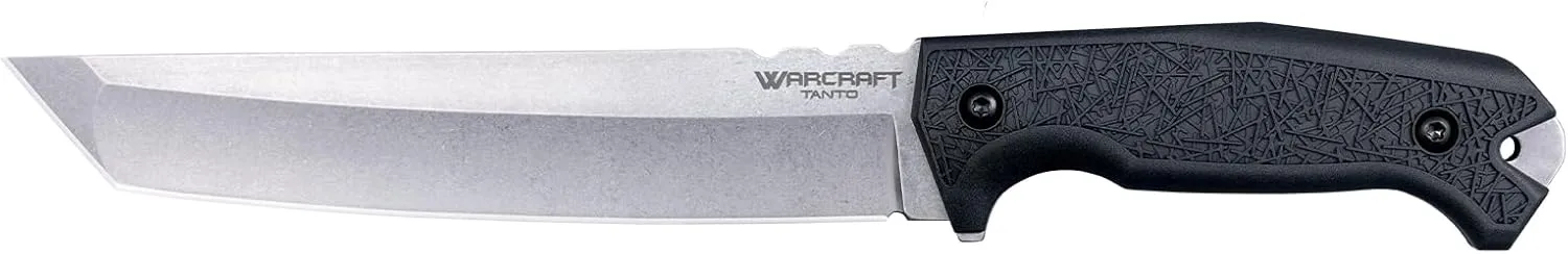 Cold Steel Warcraft Tanto 4034SS Fixed Blade Knife with GFN Handle and Secure-Ex Sheath