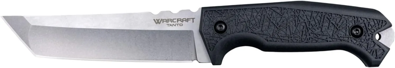 Cold Steel Warcraft Tanto 4034SS Fixed Blade Knife with GFN Handle and Secure-Ex Sheath