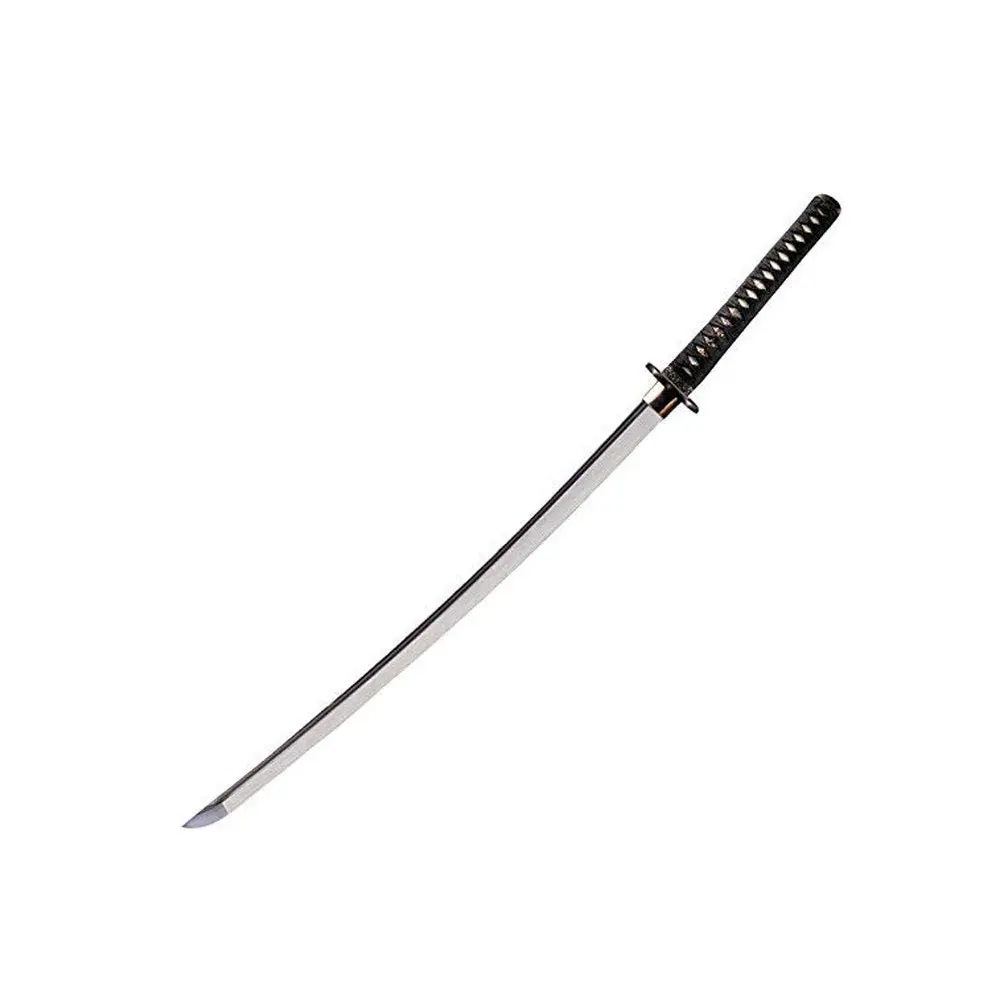 Cold Steel 88BKW Katana, Ray Skin Handle, Wood Scabbard, One Size