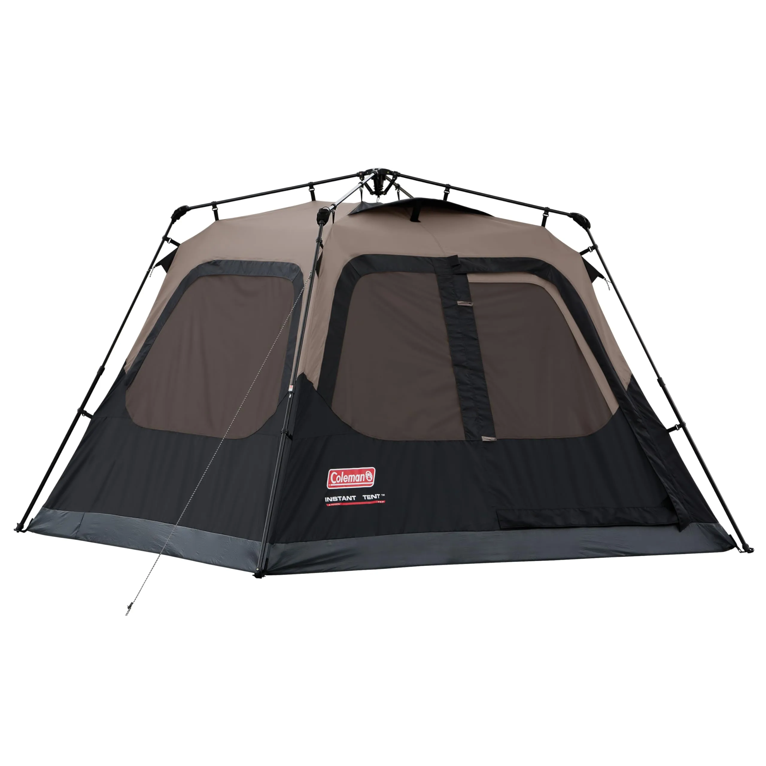 Coleman Instant Tent with 1-Minute Setup, 4/6/8/10 Person Tent with Pre-Attached Poles, Air Vent