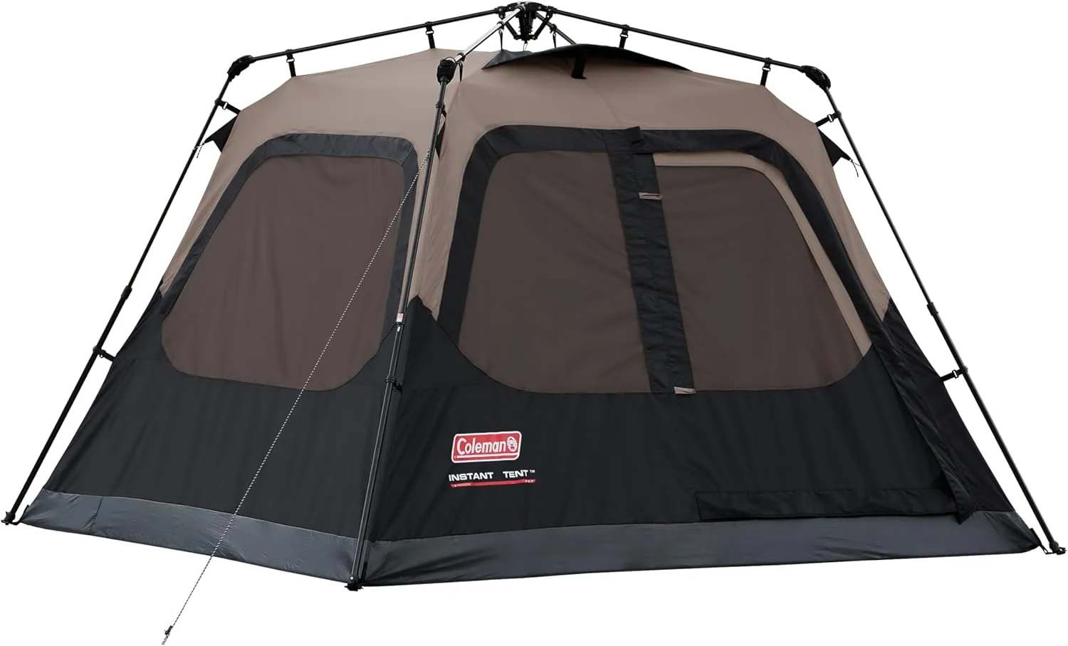 Coleman Instant Tent with 1-Minute Setup, 4/6/8/10 Person Tent with Pre-Attached Poles, Air Vent