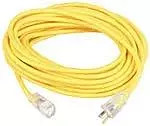 Coleman Cable 01288 50' 16/3 Polar Solar Outdoor Extension Cord W/Lighted End