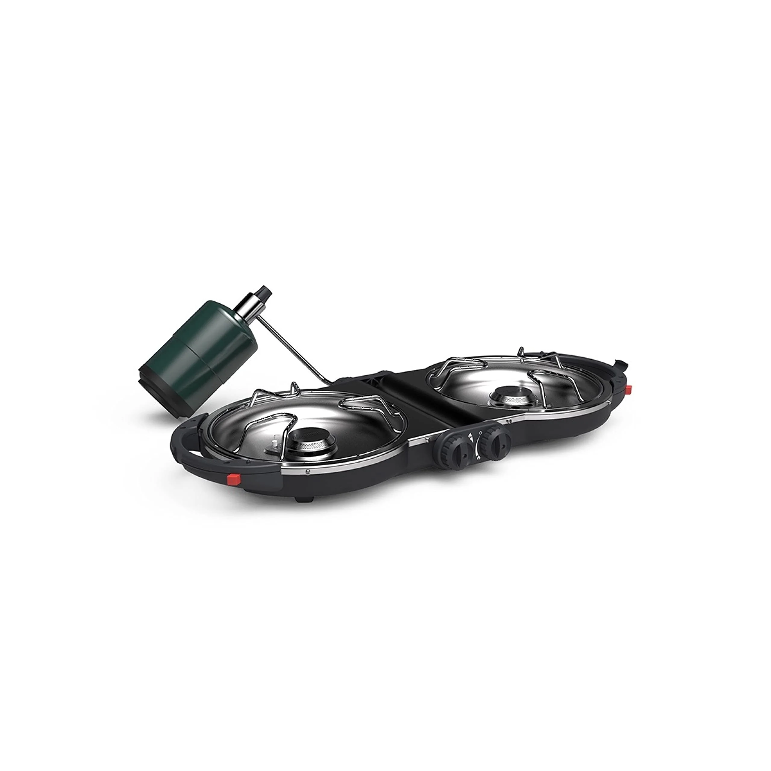 Coleman Fold N Go 2-Burner Propane Camping Stove with InstaStart Ignition and PerfectFlow