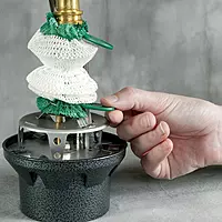 Coleman NorthStar 1500 Lumens Gas Lantern with Matchless Lighting, Folding Propane Lantern with Mantles & Globe for Camping