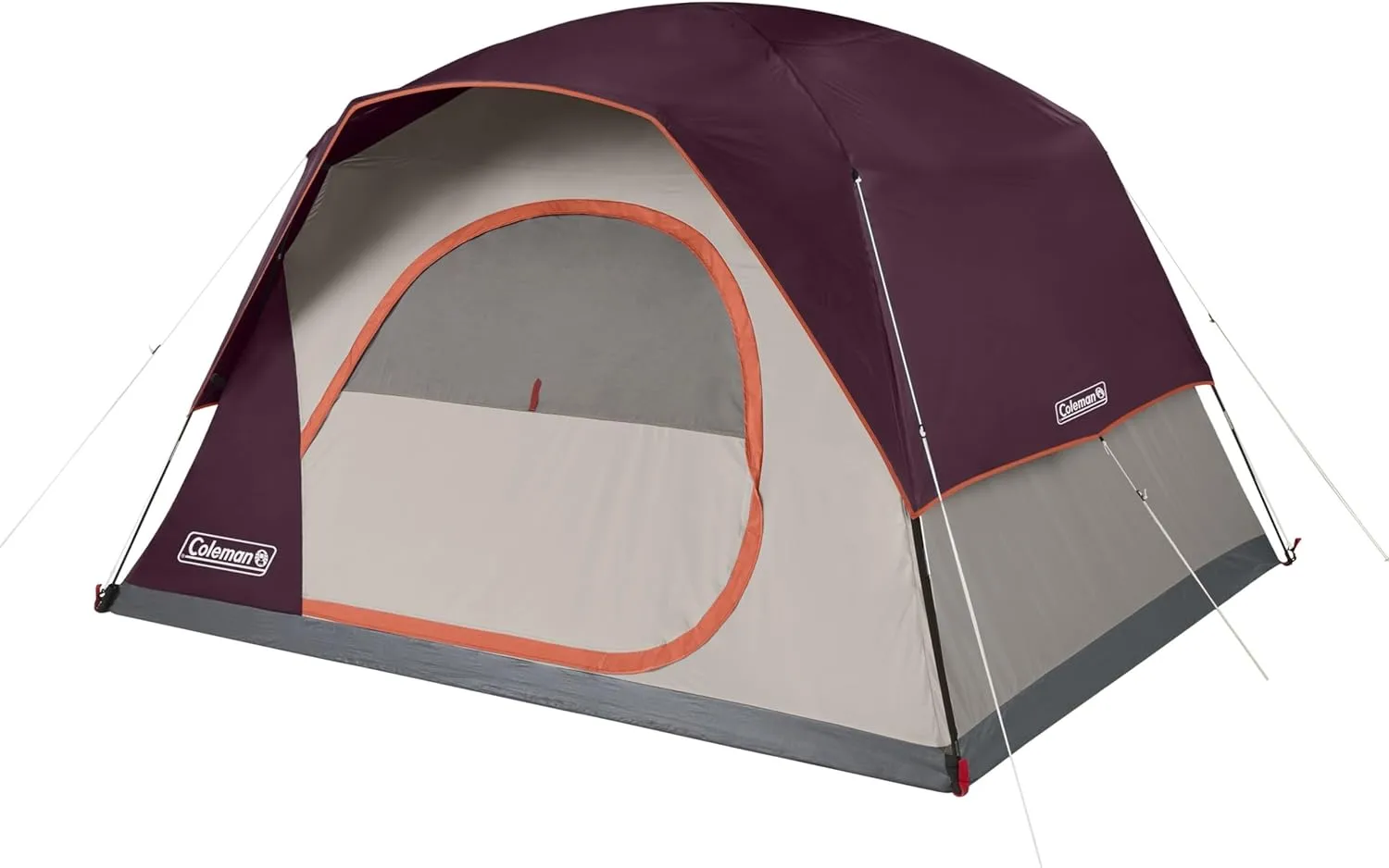 COLEMAN Skydome Tent with 5 Minute Setup, WeatherTec Waterproof System, Rainfly & Carry Bag