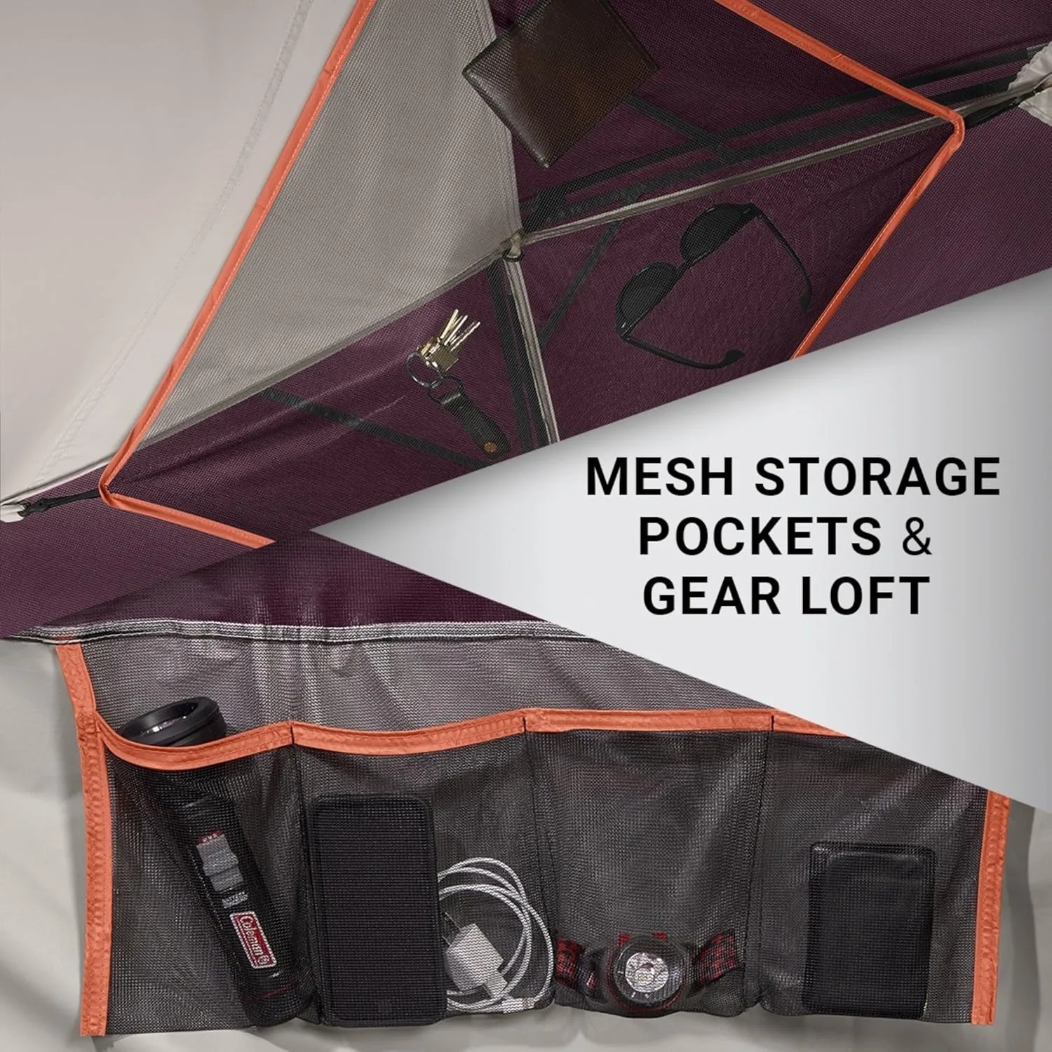 COLEMAN Skydome Tent with 5 Minute Setup, WeatherTec Waterproof System, Rainfly & Carry Bag