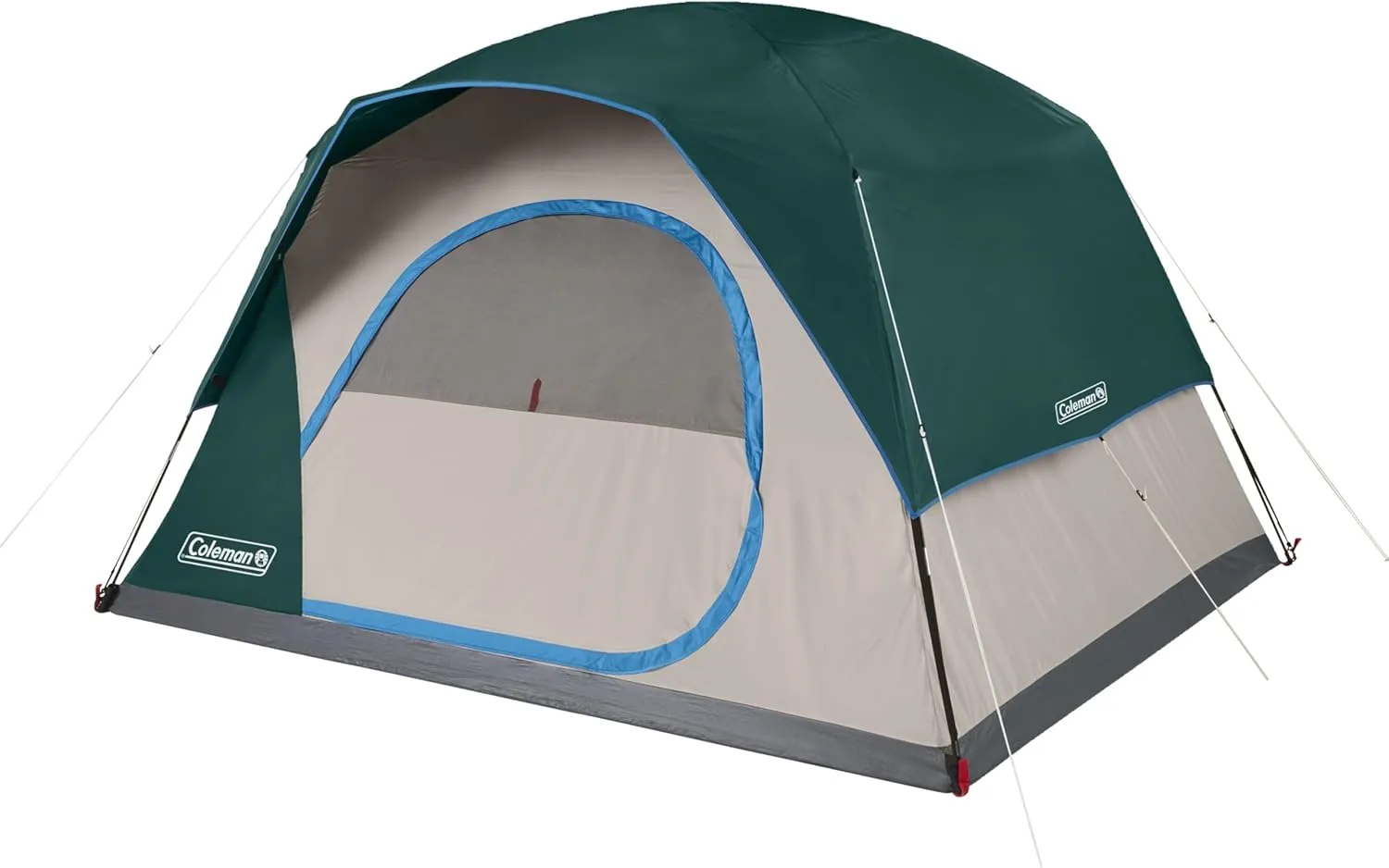COLEMAN Skydome Tent with 5 Minute Setup, WeatherTec Waterproof System, Rainfly & Carry Bag