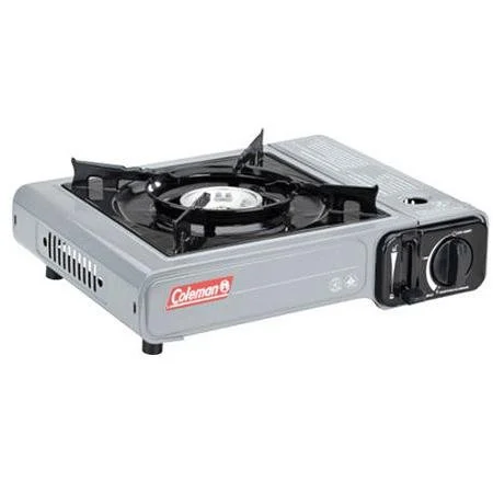 Coleman Table Top 1 Burner Butane Camping Stove - Grey