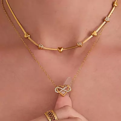 Infinite Heart Necklace Infinite Heart Necklace